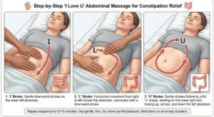 Abdominal Massage for constipation