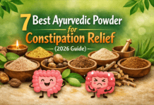 7 Best Ayurvedic Powder for Constipation Relief (2026 Guide) Best Ayurvedic Powder for Constipation Relief