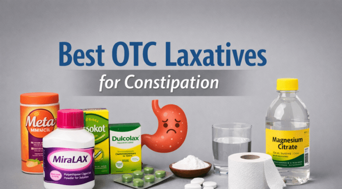Best OTC Laxatives for Constipation in the US (Fast & Gentle Options) Best OTC Laxatives for Constipation