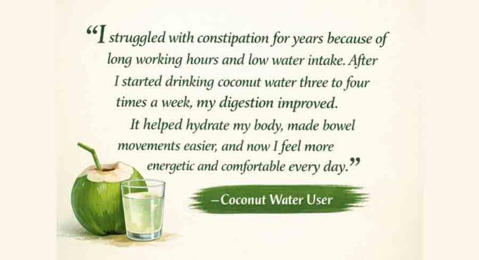 Coconut Water for Constipation Coconut Water for Constipation