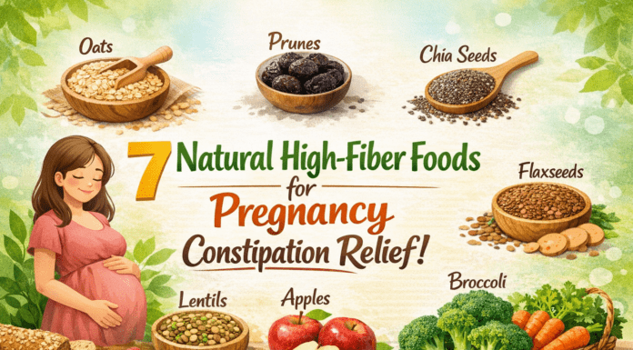 7 Natural High-Fiber Foods for Pregnancy Constipation Relief High-Fiber Foods for Pregnancy Constipation