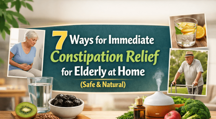 7 Ways for Immediate Constipation Relief for Elderly at Home (Safe & Natural) Immediate constipation relief for elderly at home