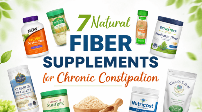 7 Natural Fiber Supplements for Chronic Constipation (Dosage & Side Effects) Natural Fiber Supplements for Chronic Constipation