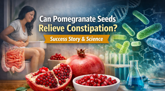 Can Pomegranate Seeds Relieve Constipation? Success Story & Science Pomegranate Seeds Relieve Constipation