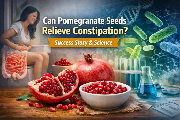 Pomegranate Seeds Relieve Constipation Pomegranate Seeds Relieve Constipation