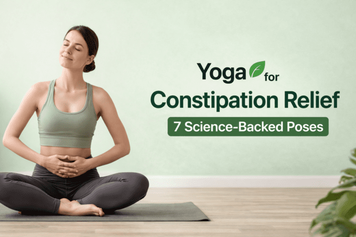 yoga for Constipation Relief