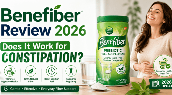 Benefiber Review 2026 : Does It Work for Constipation? Benefiber Review 2026