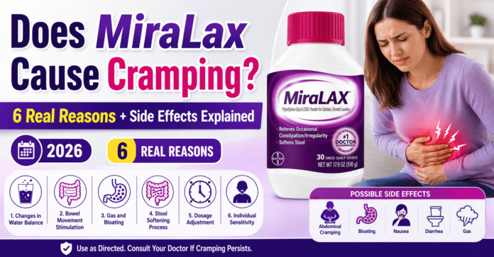 Does MiraLax Cause Cramping? 6 Real Reasons + Side Effects Explained (2026)