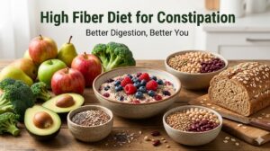 High-Fiber Diet for Constipation