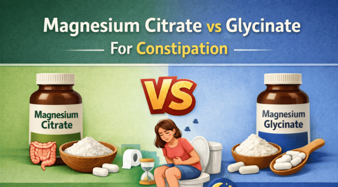 Magnesium Citrate vs Glycinate for Constipation: The 2026 iHerb Guide for GLP-1 Users Magnesium Citrate vs Glycinate for Constipation (2026 iHerb Guide)