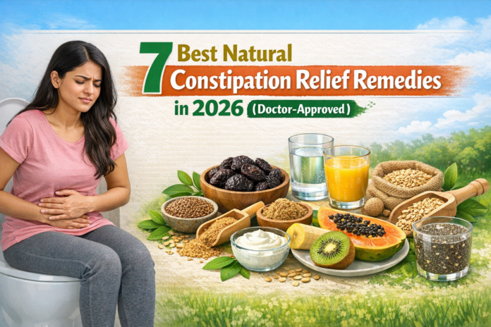 Natural Constipation Relief Remedies