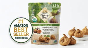 Sunny Fruit Soft Organic Turkish Dried Figs