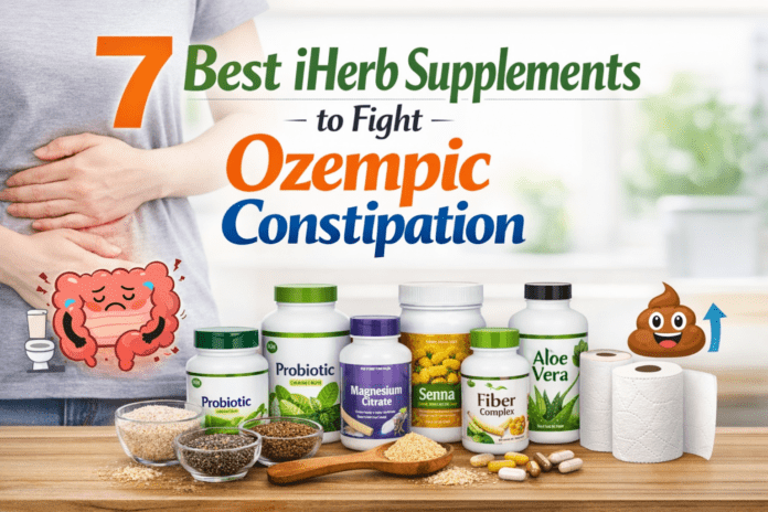  best iHerb supplements for Ozempic constipation