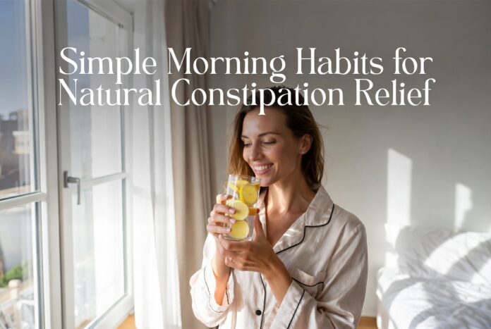 5 Simple Morning Habits to Relieve Constipation Naturally