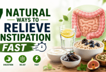 7 Natural Ways to Relieve Constipation Fast (Science-Backed Guide) 7 Natural Ways to Relieve Constipation Fast