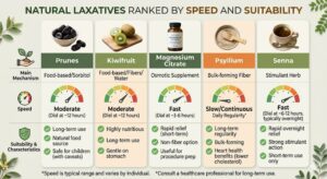 Best Natural Laxatives for Constipation