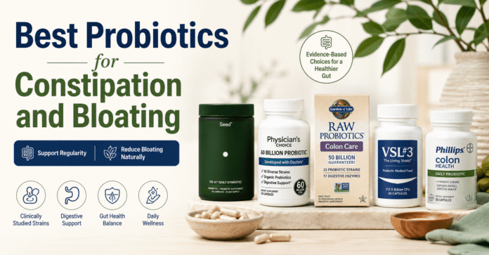 Best Probiotics for Constipation and Bloating Best Probiotics for Constipation and Bloating