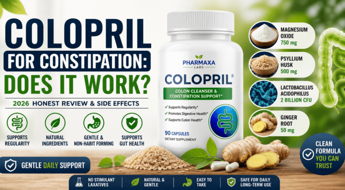 Colopril for Constipation: Does It Work? (2026 Review) Colopril for Constipation: Does It Work?