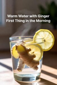 Drink Warm Water Right After Waking Up