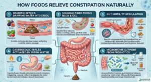 How Foods Relieve Constipation Immediately