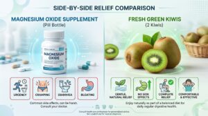 Magnesium Oxide vs. 2 Kiwis a Day