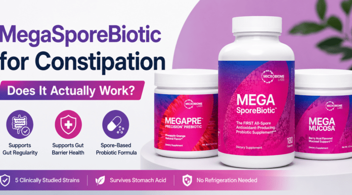 MegaSporeBiotic for Constipation: Does It Actually Work? (2026 Evidence Review) MegaSporeBiotic for Constipation: Does It Actually Work?