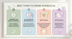 Best Time to Drink Kombucha for Digestion