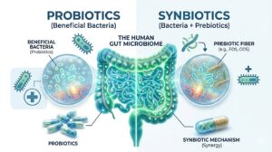 Synbiotics vs Probiotics for Constipation