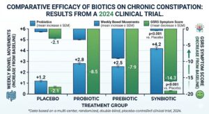 Synbiotics vs Probiotics for Women's Constipation