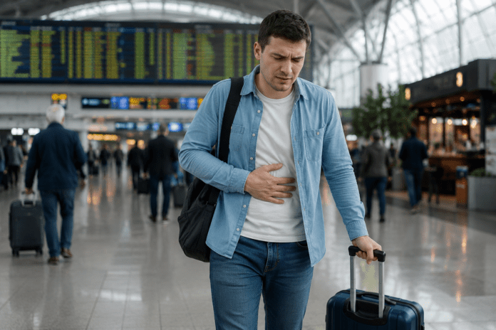 why travel causes constipation