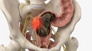 Cauda equina syndrome illustration