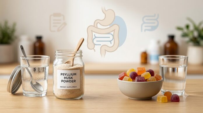 Fiber Gummies vs Psyllium Husk for Constipation