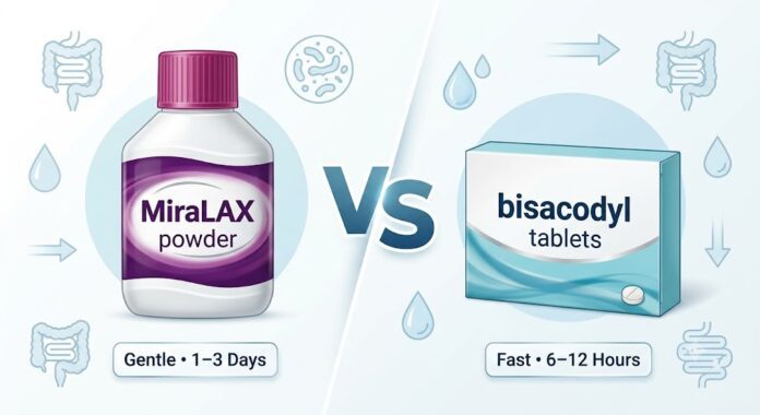 MiraLAX vs Dulcolax