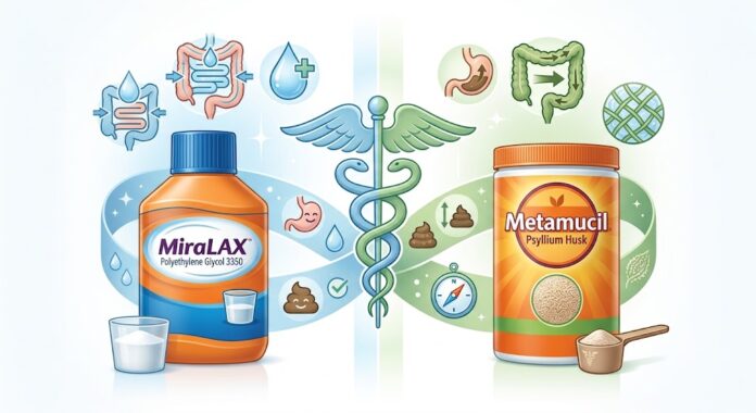 MiraLAX vs Metamucil