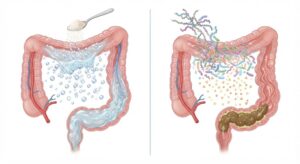 Fiber vs Prebiotic Mechanism