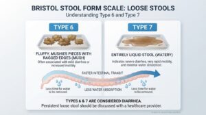 What Type 6 and Type 7 Stool Means