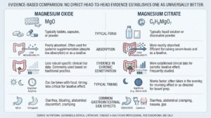 Magnesium Oxide vs Magnesium Citrate for Constipation: Which One Fits ...