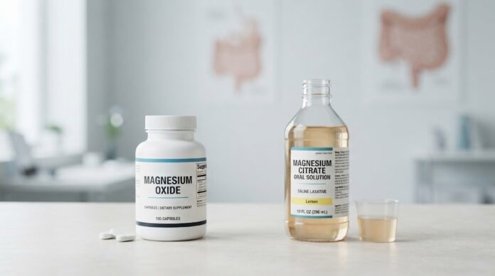 Magnesium Oxide vs Magnesium Citrate for Constipation: Which One Fits ...