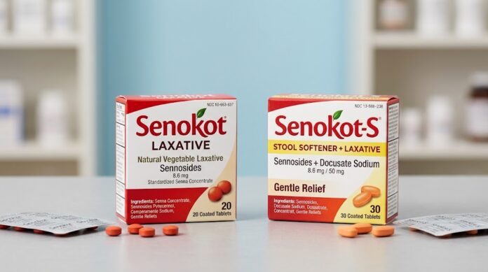 Senokot vs Senokot-S